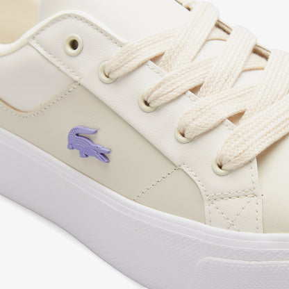 Lacoste Ziane Platform Kadın Krem Spor Ayakkabı