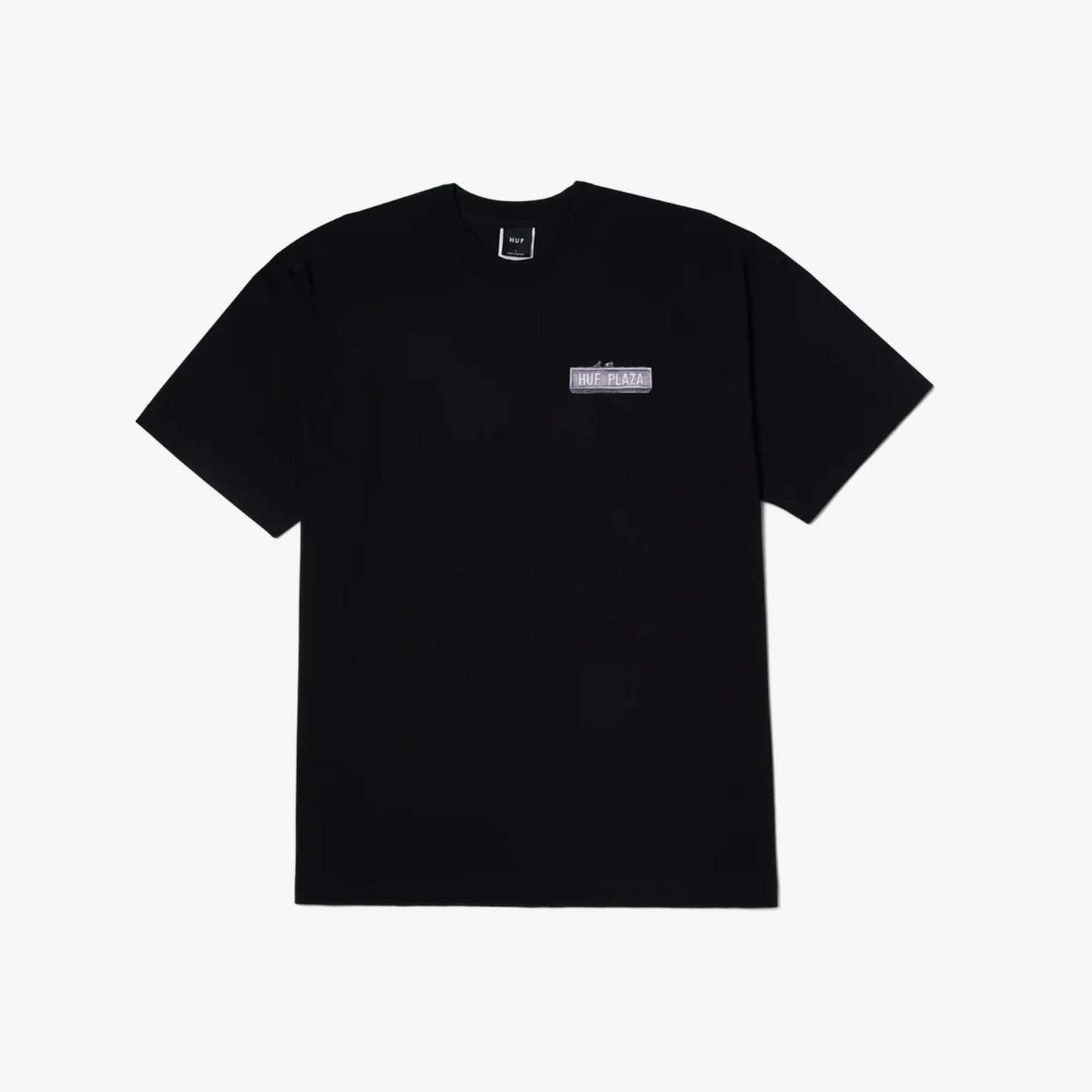 Huf Plaza Erkek Siyah T-shirt