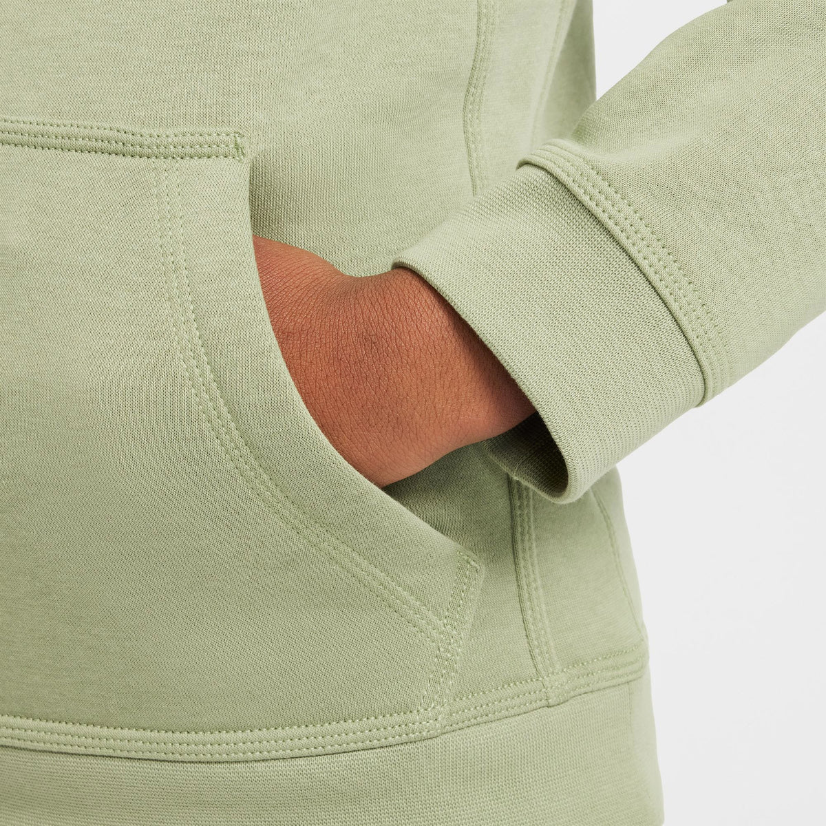 Nike Sportswear Standart Issue Çocuk Yeşil Günlük Sweatshirt
