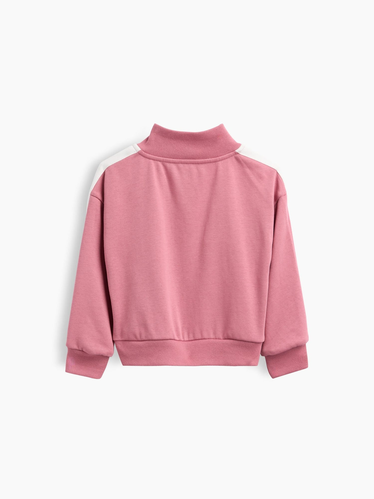 Pembe Vintagesoft Terry Gap Logo Spor Ceket