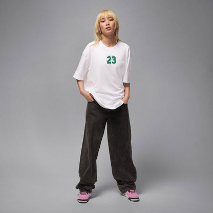 Jordan Essentials Grafikli Kadın Beyaz T-shirt