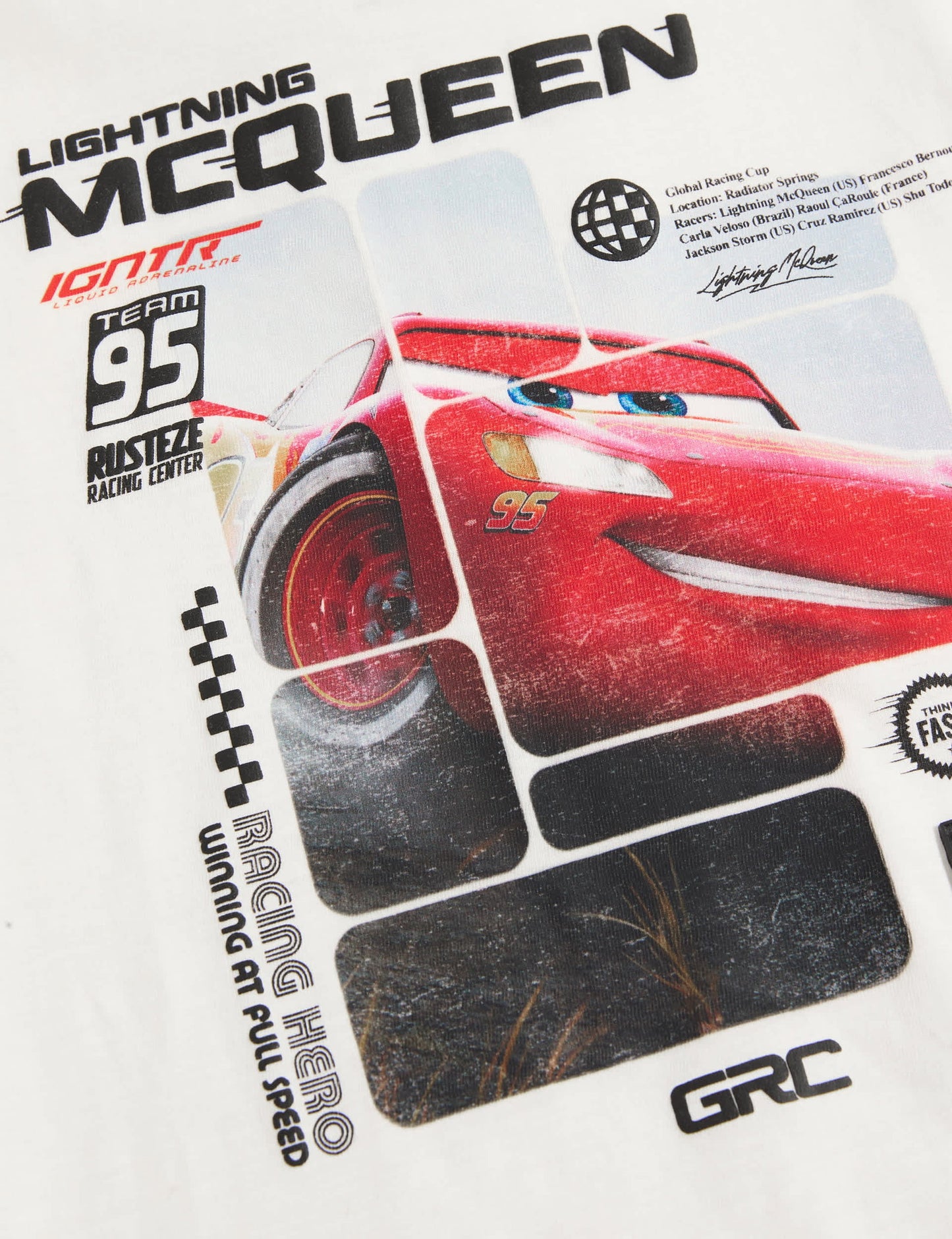 Saf Pamuklu Disney Cars T-shirt (2-8 Yaş)