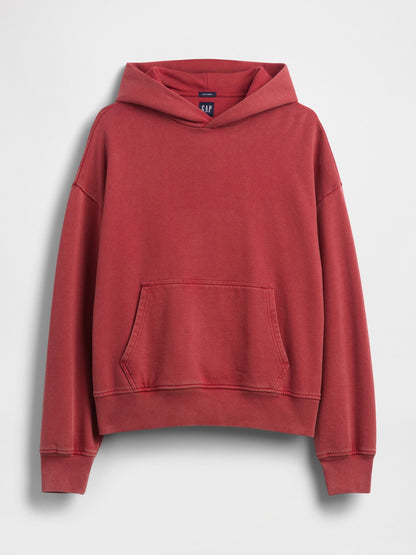 Kırmızı Heavyweight Oversized Sweatshirt