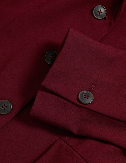 Düz Kesim Kısa Blazer Ceket