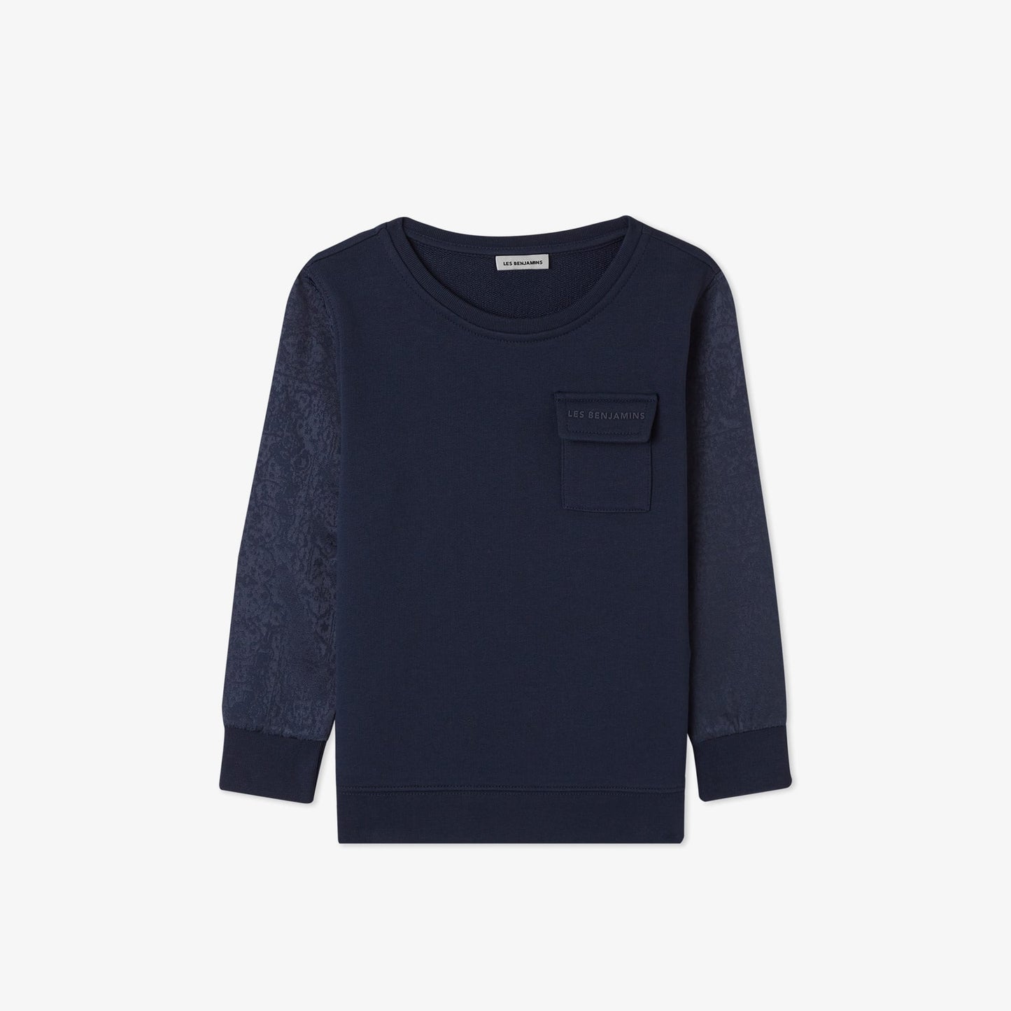 Les Benjamins 402 Çocuk Lacivert Sweatshirt