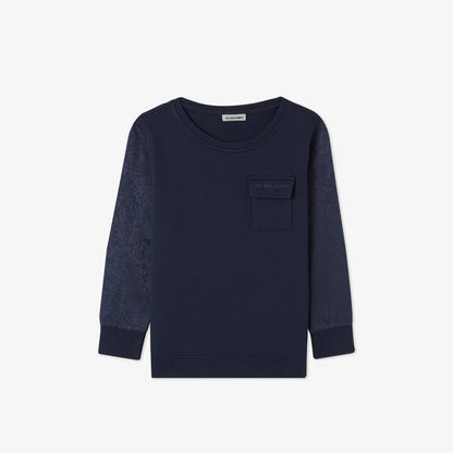 Les Benjamins 402 Çocuk Lacivert Sweatshirt