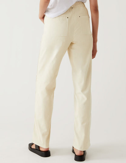 Yüksek Bel Relaxed Fit Pantolon
