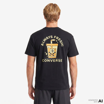 Converse Erkek Siyah T-shirt