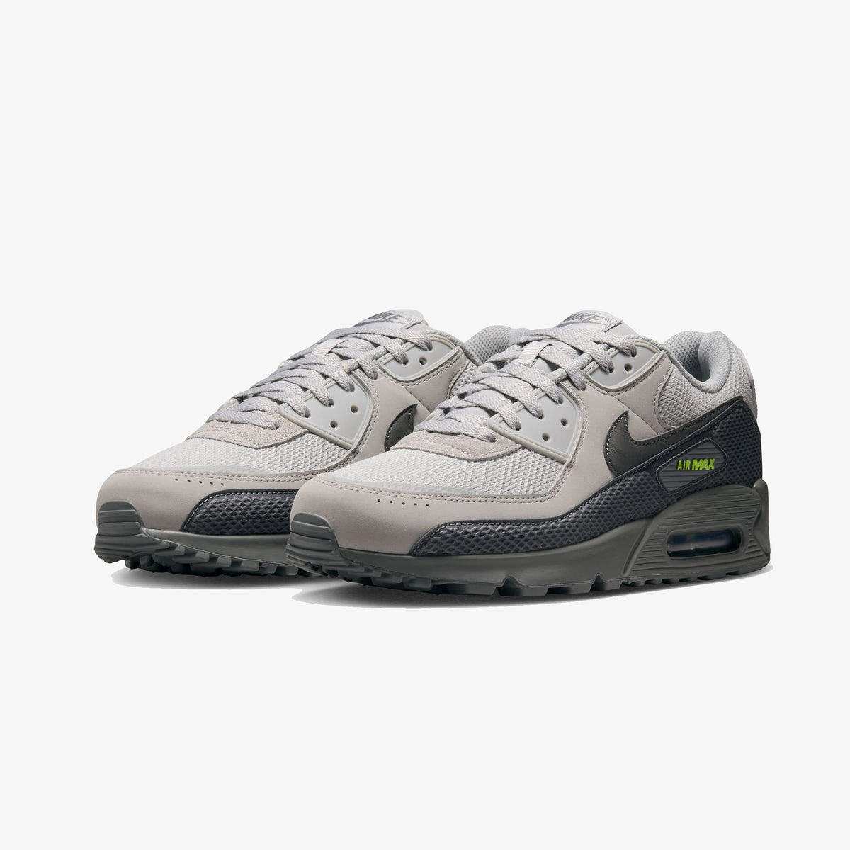 Nike Air Max 90 Prm Erkek Gri Spor Ayakkabı