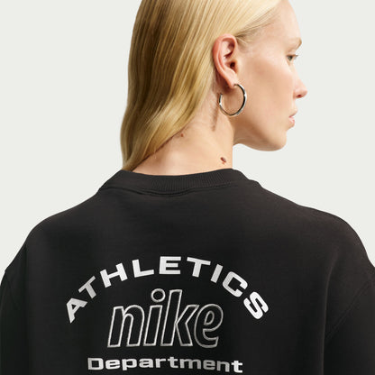 Nike Studio Fleece Kadın Siyah T-shirt