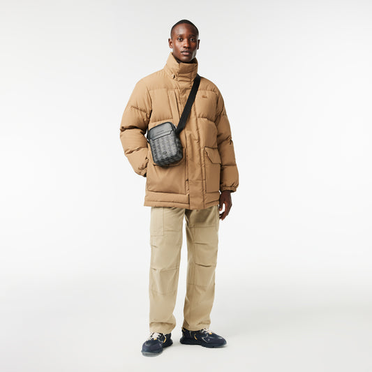 Lacoste The Blend Erkek Monogram Siyah Postacı Çantası
