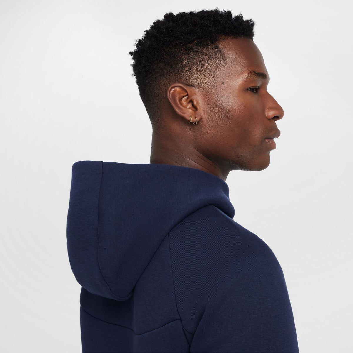 Nike Tech Fleece Full Zip Erkek Mavi Sweatshirt