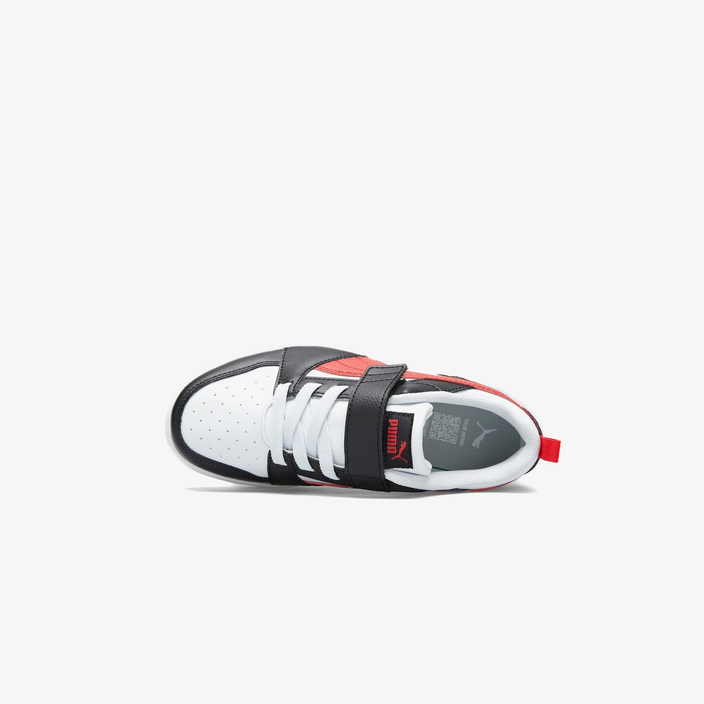 Puma Rebound V6 Low Çocuk Beyaz Spor Ayakkabı