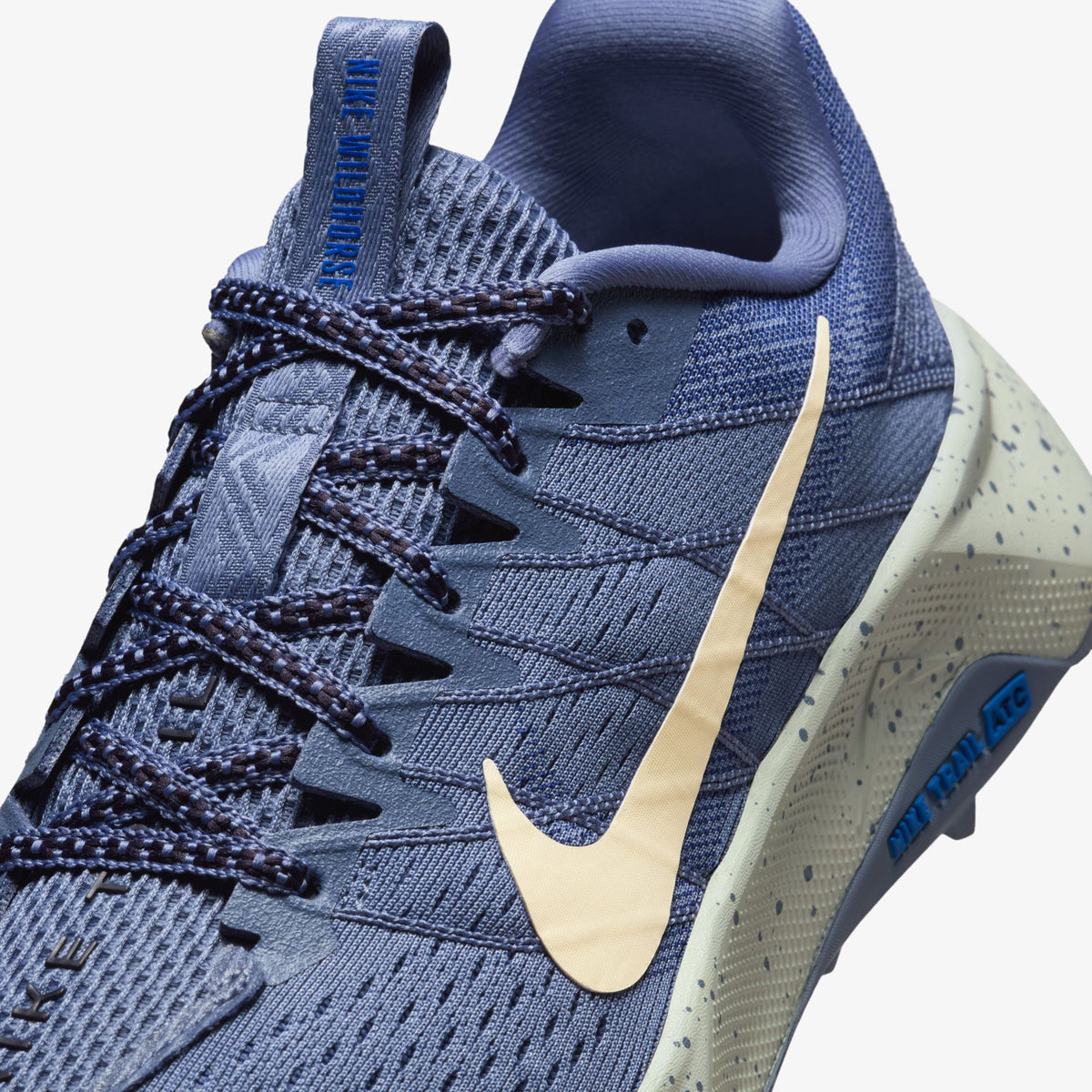 Nike Reactx Wildhorse 10 Kadın Mavi Koşu Ayakkabısı