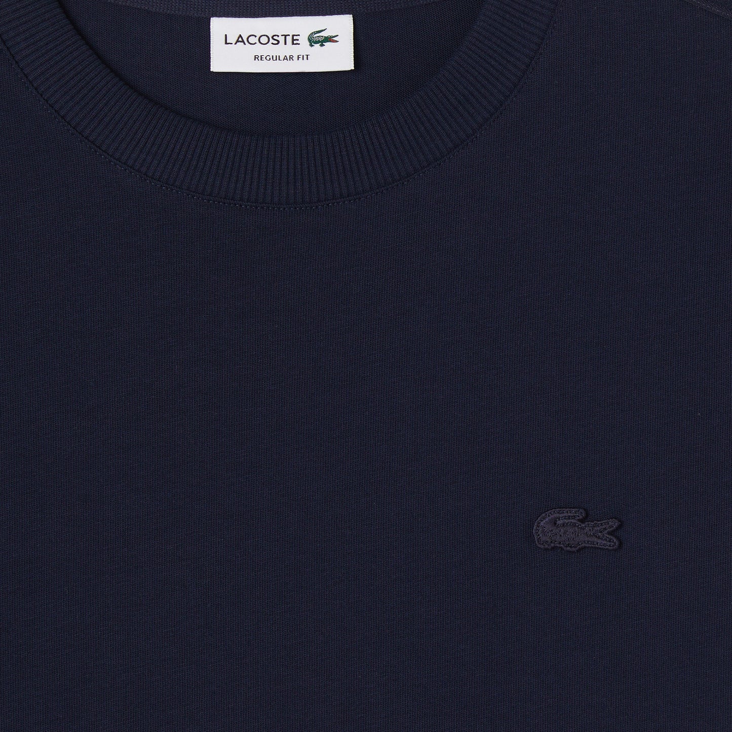 Lacoste Erkek Regular Fit Bisiklet Yaka Lacivert T-shirt