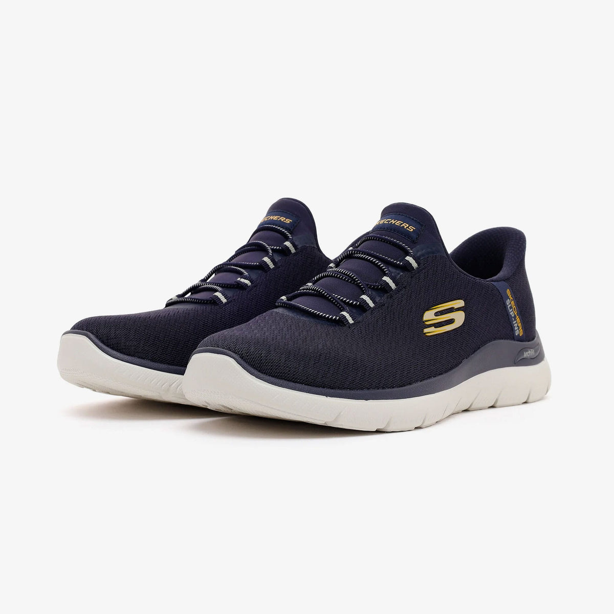 Skechers Arch Fit Summits Erkek Lacivert Spor Ayakkabı