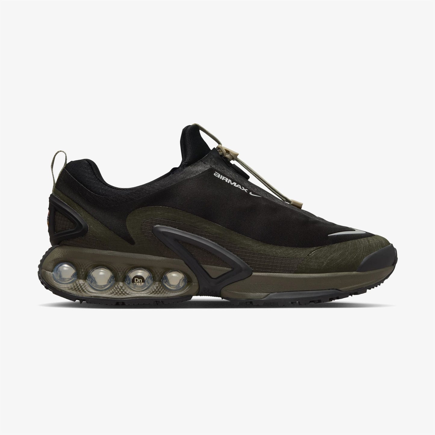 Nike Air Max Dn Roam 'black Cargo Khaki' Erkek Siyah Spor Ayakkabı