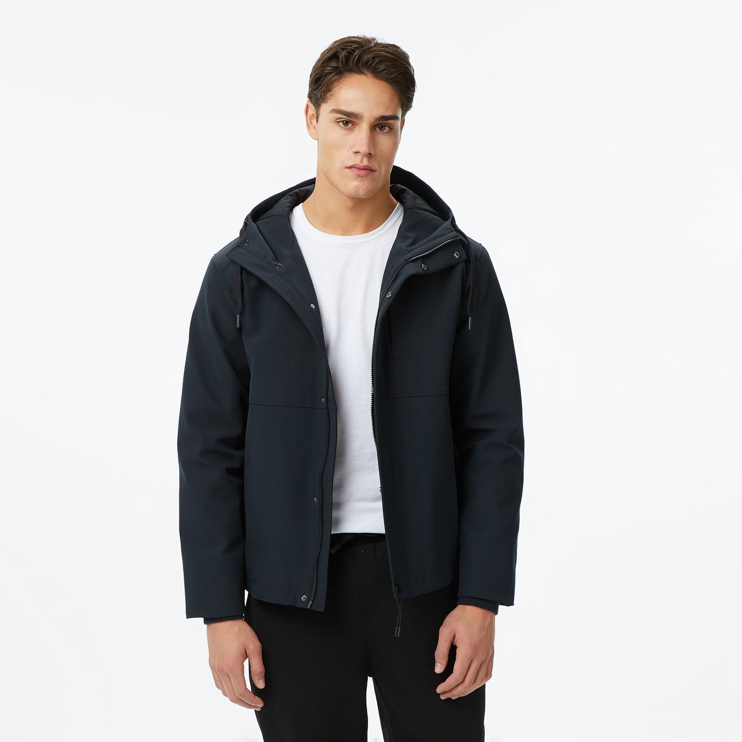 Nautica Erkek Siyah Regular Fit Mont