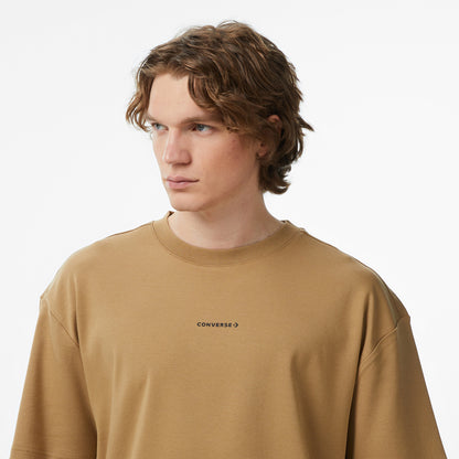 Converse Regular Fit Erkek Kahverengi T-shirt