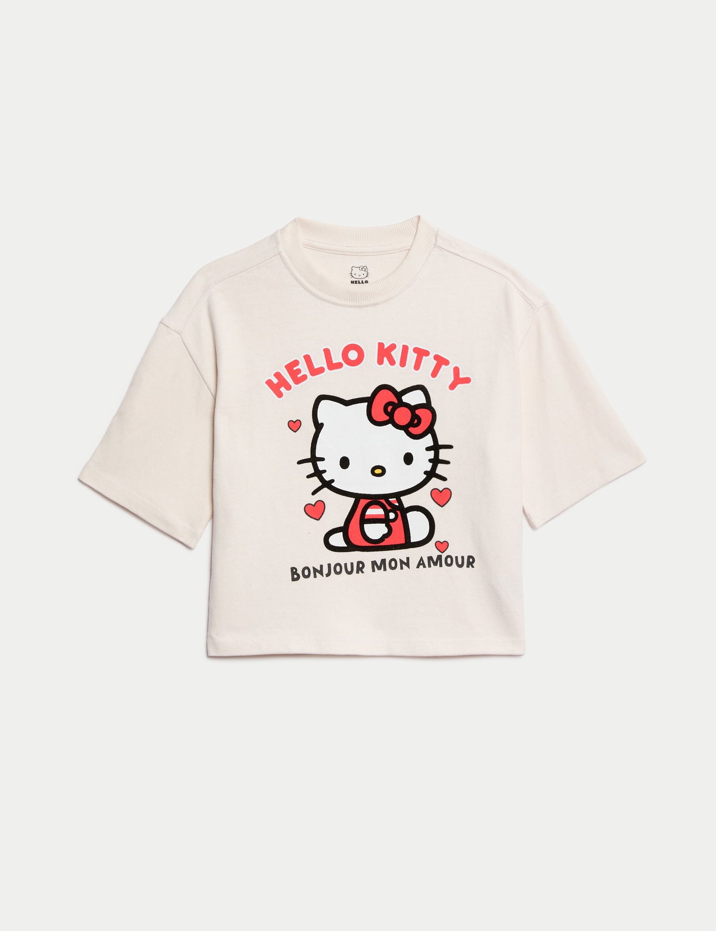%100 Pamuklu Hello Kitty:trade_mark: T-shirt (2-8 Yaş)