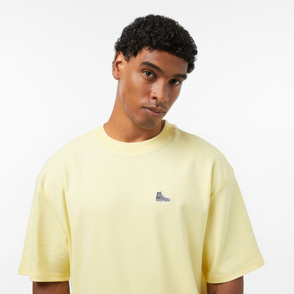 Converse Regular Fit Erkek Krem T-shirt