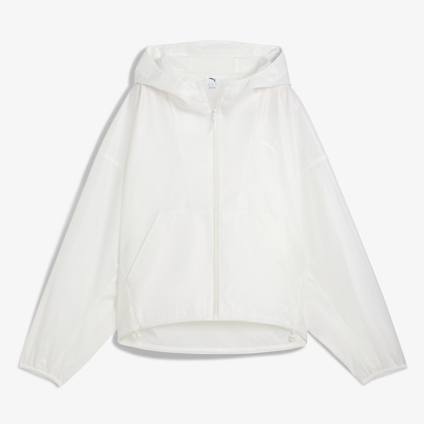 Puma Wardrobe Essentials Oversized Kadın Beyaz Rüzgarlık