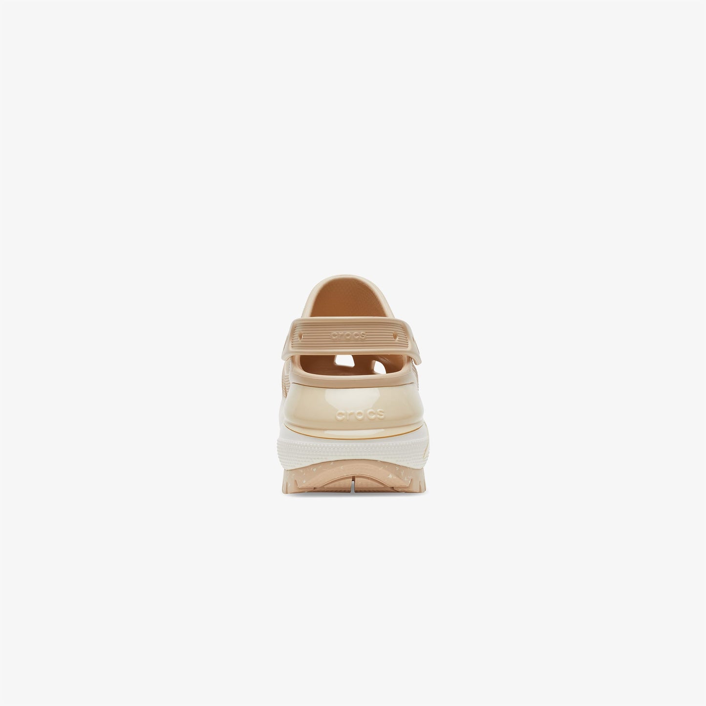 Crocs Classic Mega Crush Platform Kadın Krem Terlik