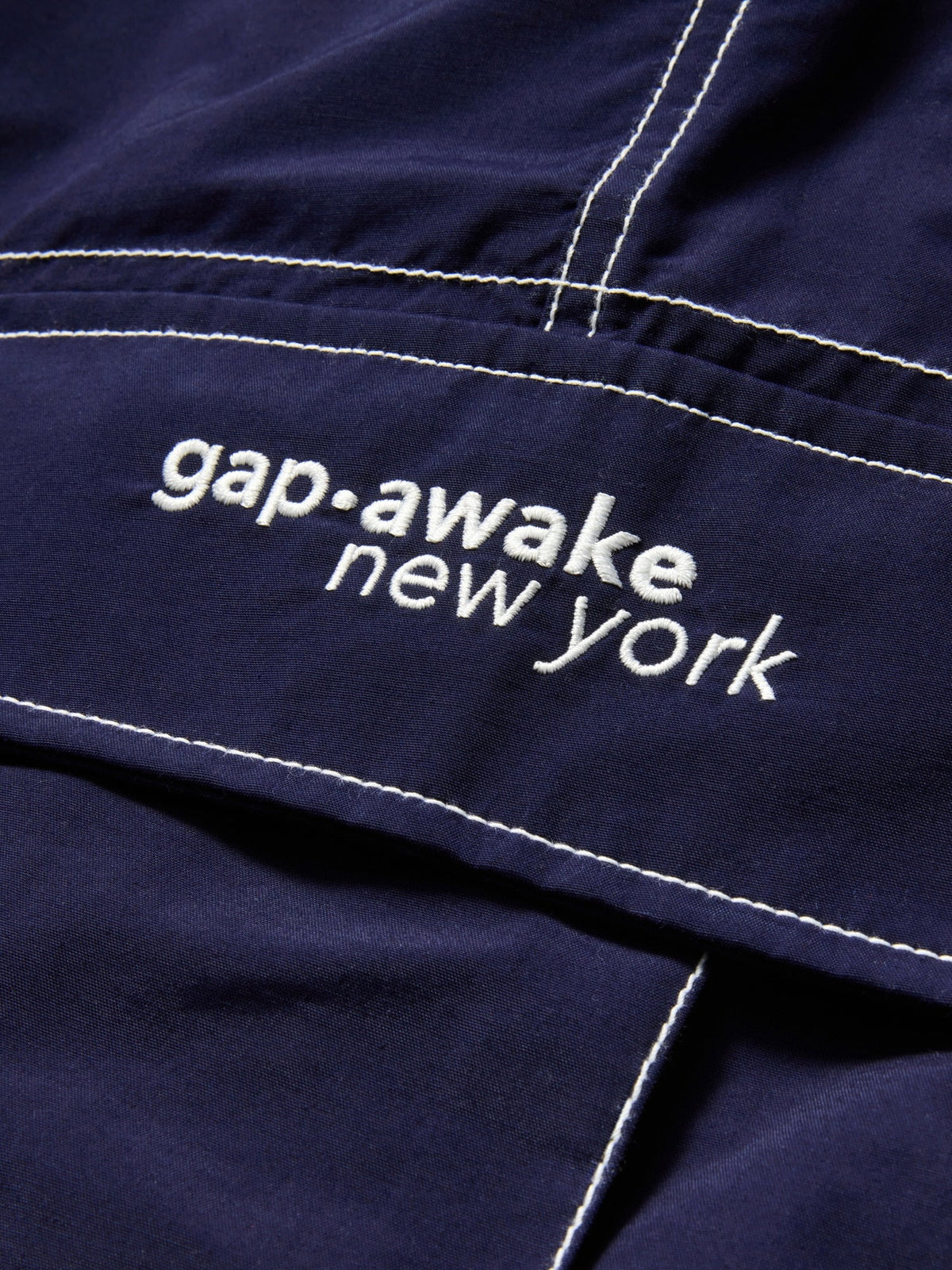 Lacivert Gap × Awake Ny Kargo Baggy Jogger Eşofman Altı