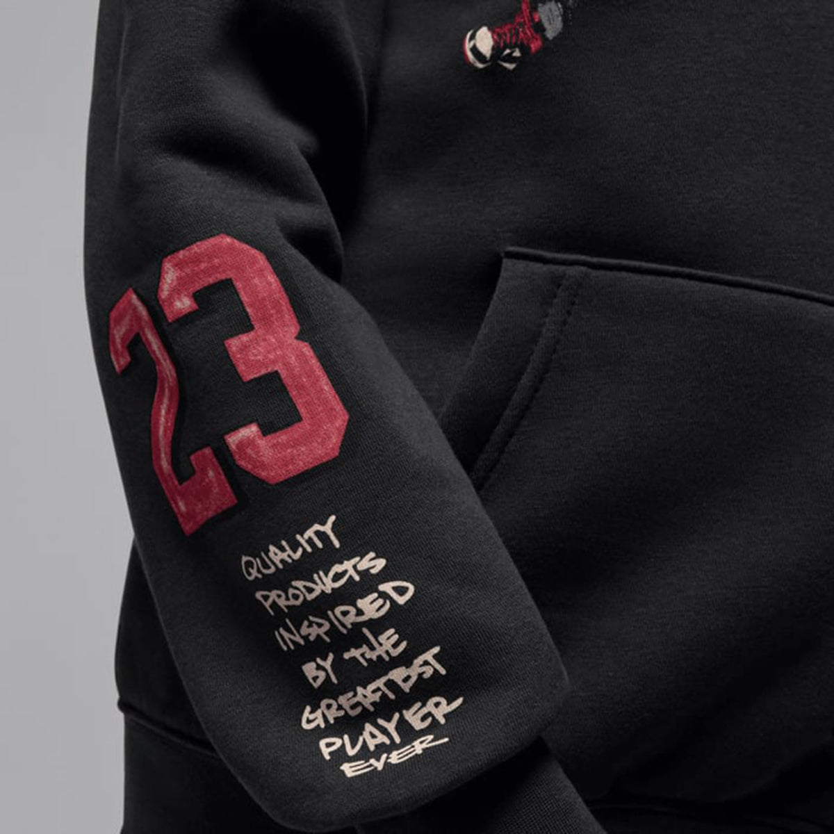 Jordan Jdb Jordan Sketch Po Çocuk Siyah Sweatshirt