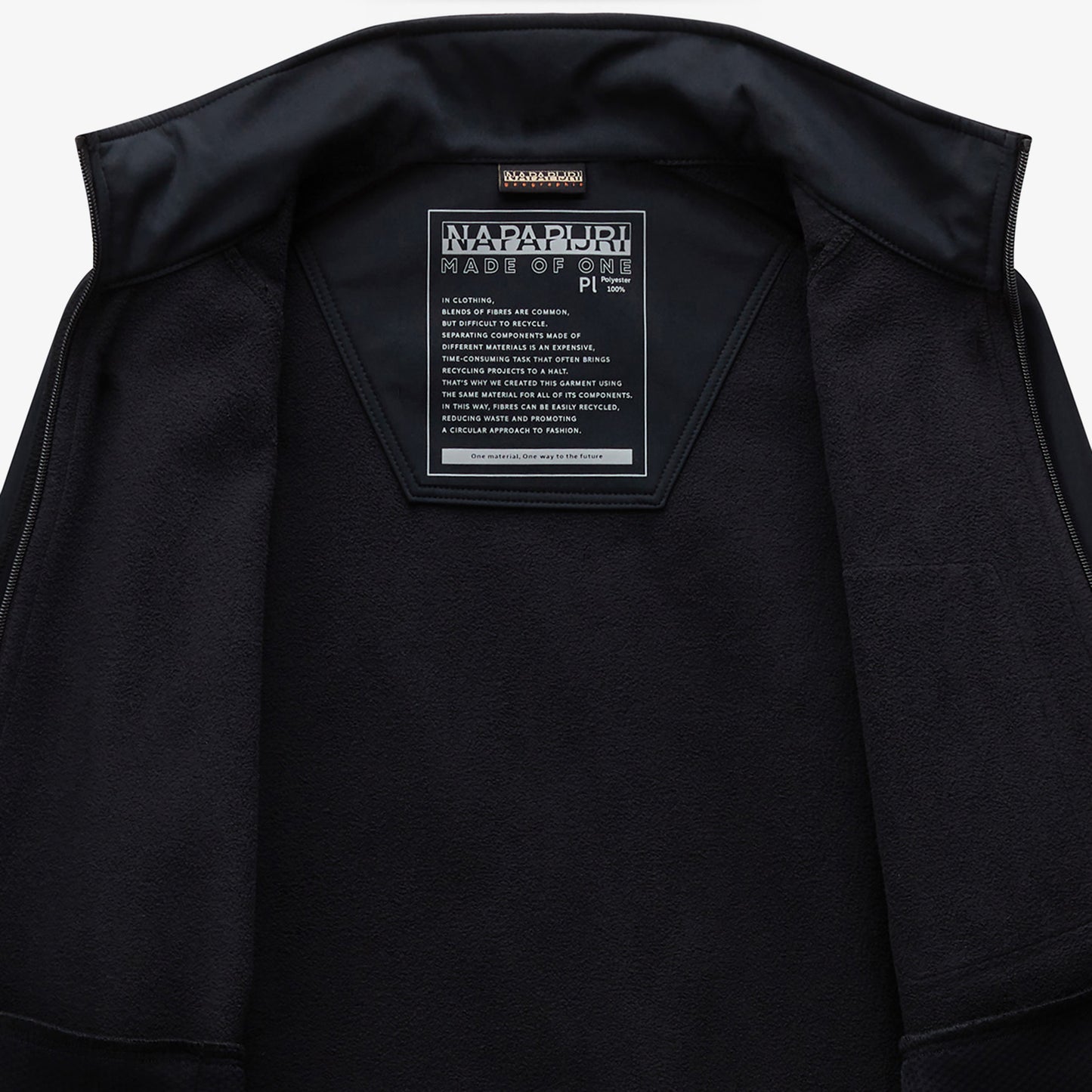 Napapijri B-lorze Fz Stand Erkek Siyah Sweatshirt