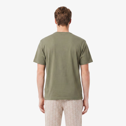 Lacoste Regular Fit Erkek Haki T-shirt
