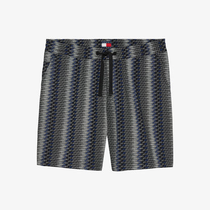 Tommy Hilfiger Aop Erkek Siyah Şort