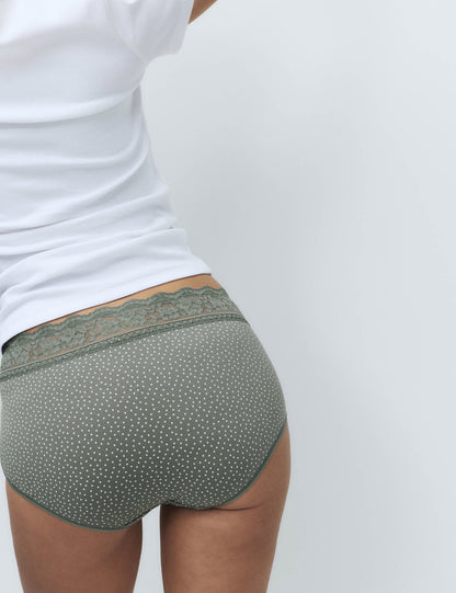 5'li Dantel Detaylı Short Külot Seti