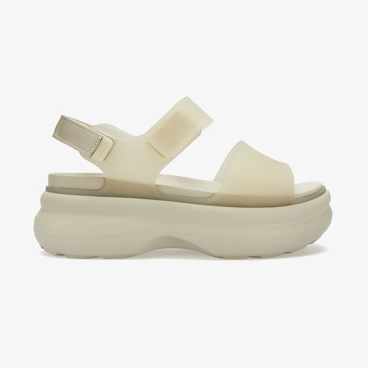 Crocs Soho Frosted Strap Kadın Krem Sandalet