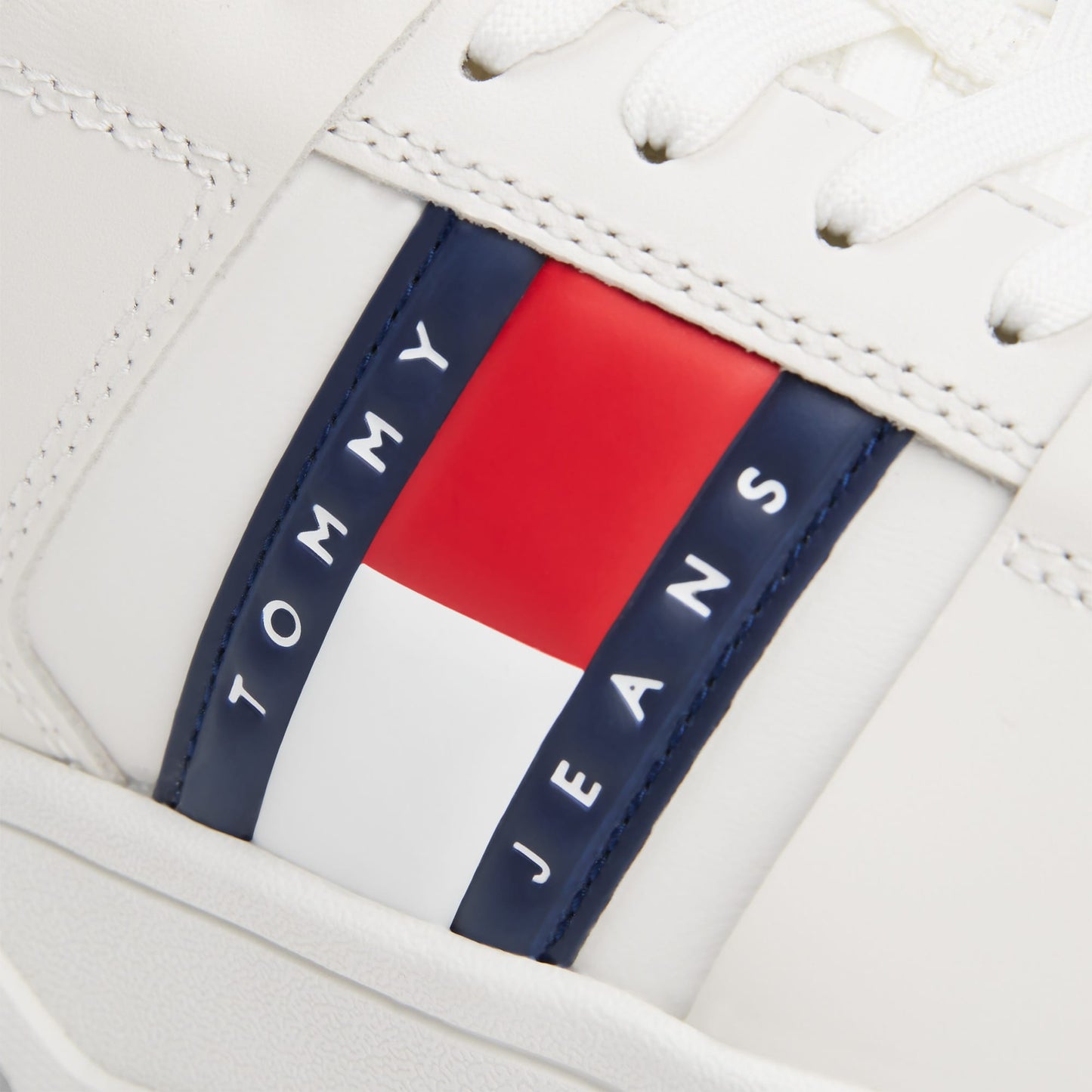 Tommy Hilfiger The Brooklyn Leather Essentials Erkek Beyaz Spor Ayakkabı