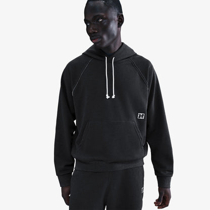 Nike Heritage Fleece Top Erkek Siyah Sweatshirt