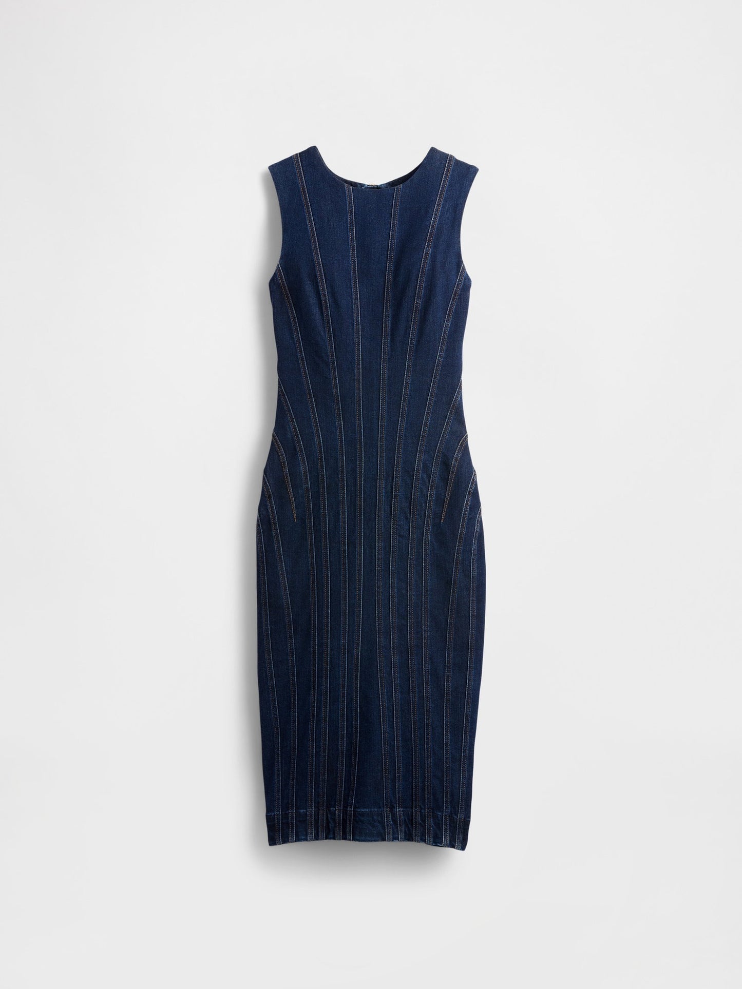 Lacivert Gapstudio Denim Midi Elbise