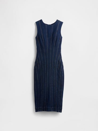 Lacivert Gapstudio Denim Midi Elbise