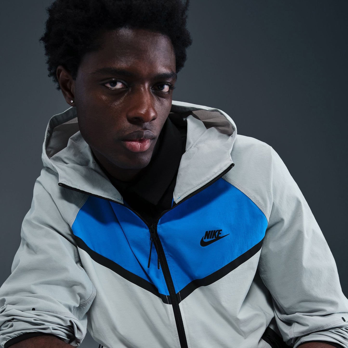 Nike Tech Fleece Erkek Gri Ceket