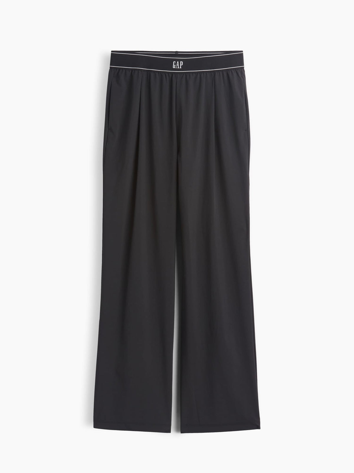 Siyah Gapfit Pileli Easy Logo Pantolon