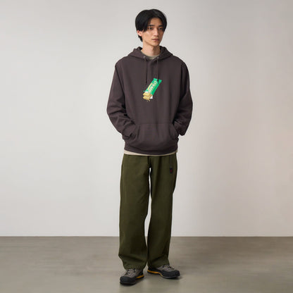 Gramicci Granola Hooded Erkek Kahverengi Sweatshirt