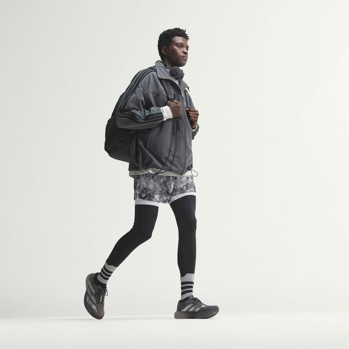 Adidas Adizero Evo Sl Erkek Gri Spor Ayakkabı