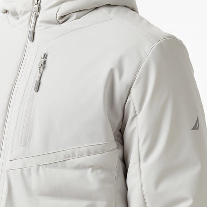 Nautica Erkek Gri Regular Fit Mont