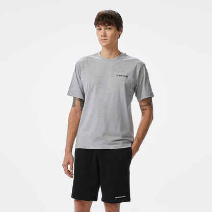 Les Benjamins Essentials Erkek Gri T-shirt