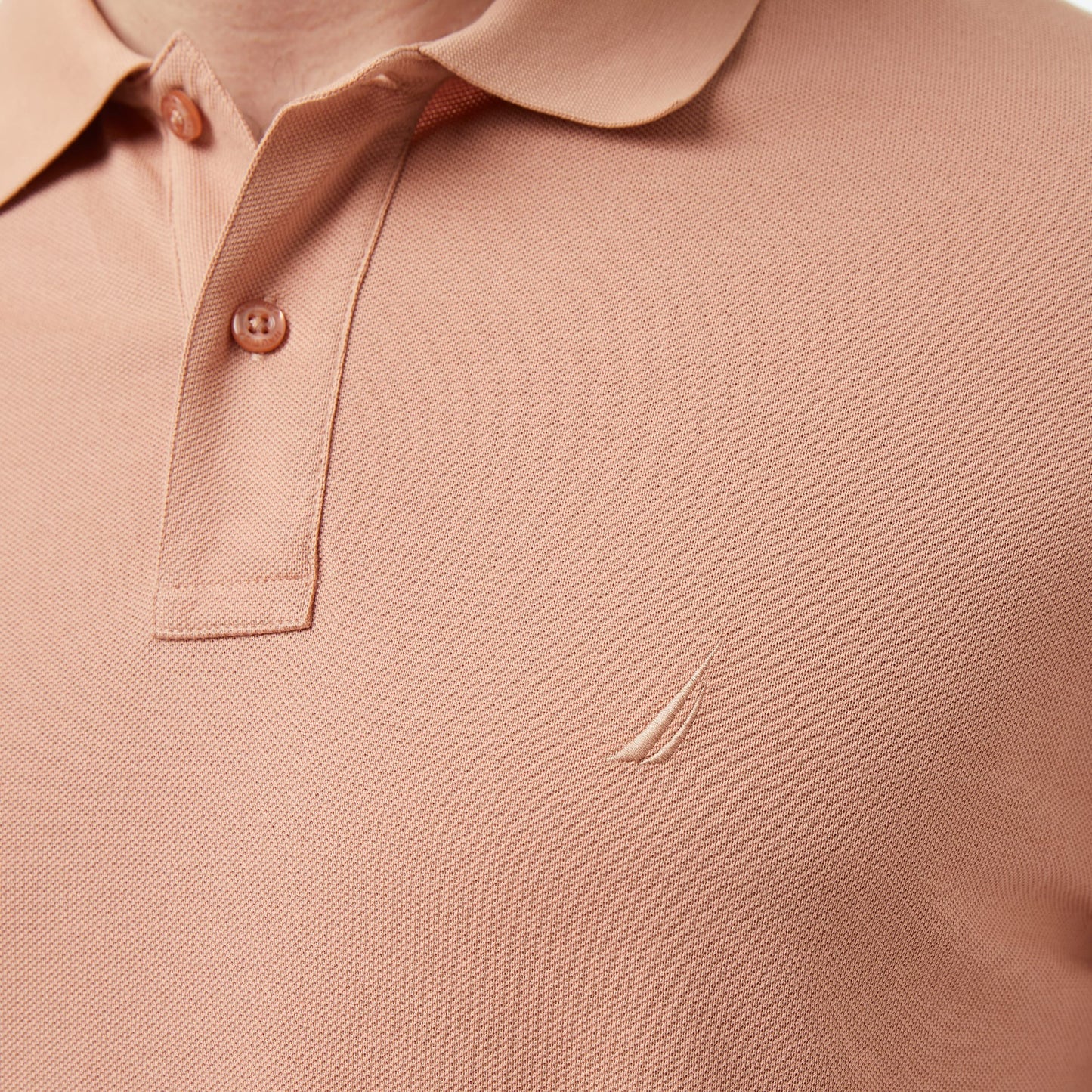 Nautica Erkek Bej Regular Fit Polo Yaka T-shirt