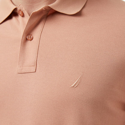Nautica Erkek Bej Regular Fit Polo Yaka T-shirt