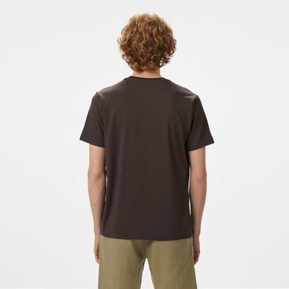 Nautica Erkek Kahverengi Regular Fit T-shirt