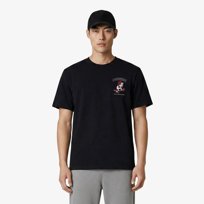 Converse Erkek Siyah Grafik Baskılı T-shirt