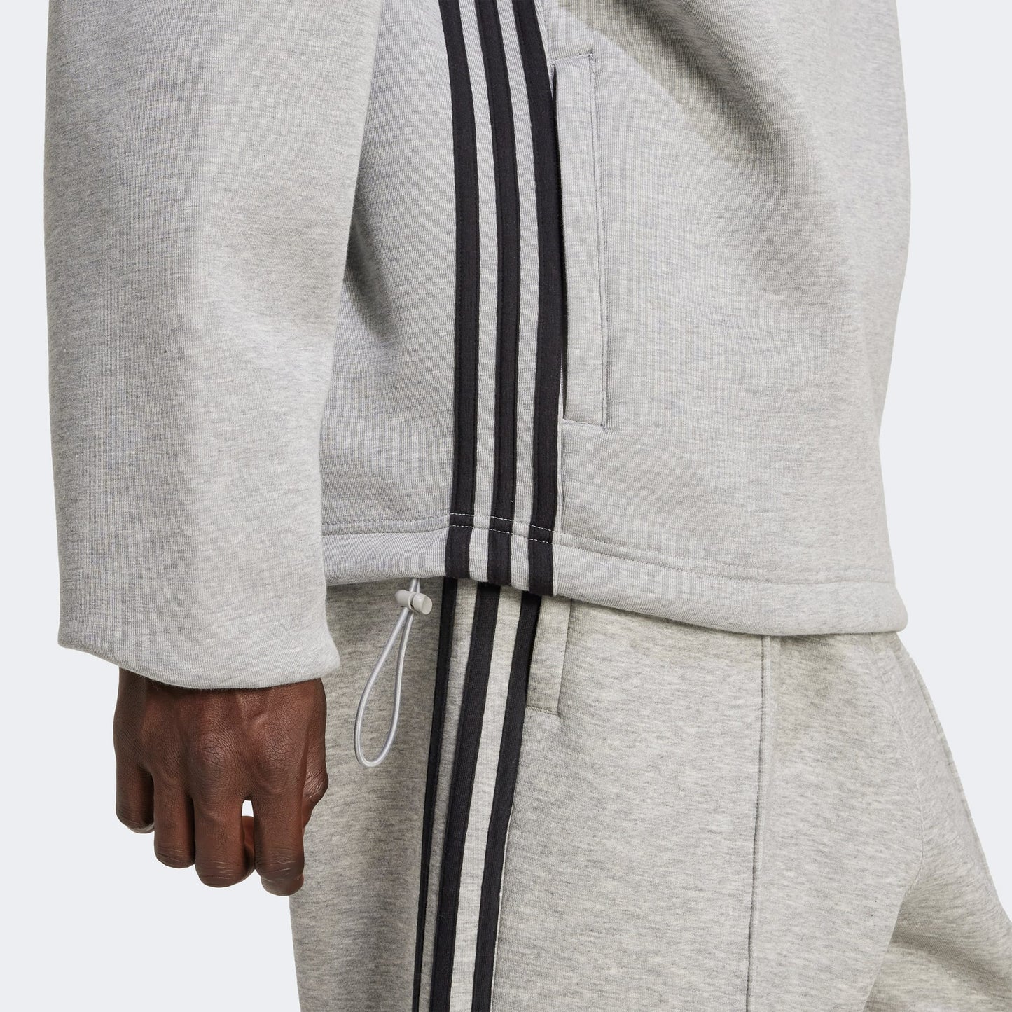 Adidas Adicolor Spacer Drill Gri Erkek Üst