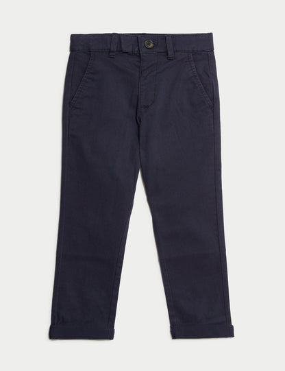 Regular Fit Pamuklu Chino (2-8 Yaş)